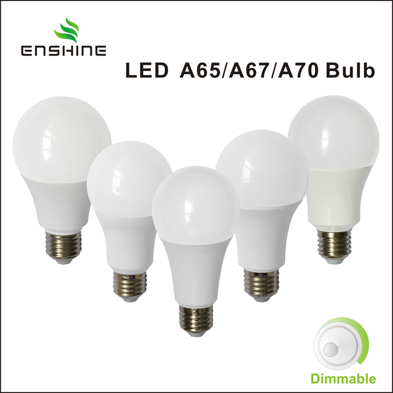 13-15W LED A65 Bóng đèn có thể điều chỉnh độ sáng YX-A65 / A70BU22