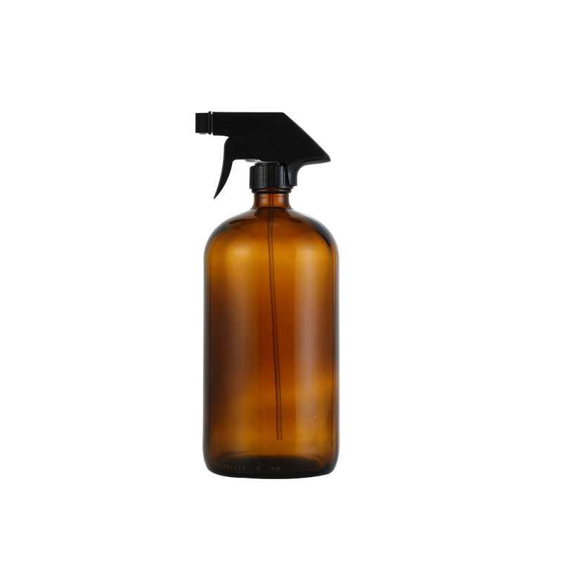Amber Bronze Liquid Soap Bottain