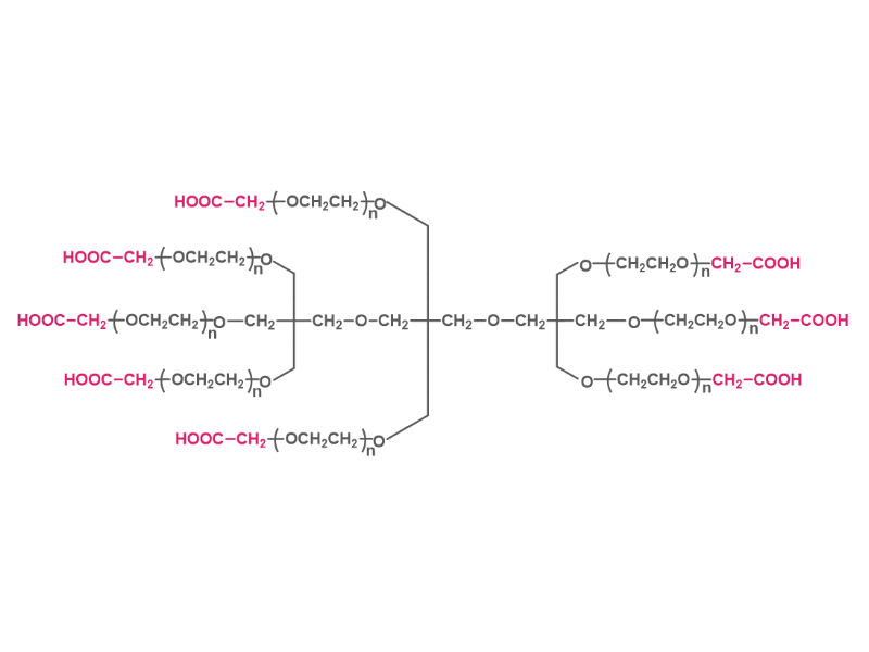 Poly 8 cánh (ethylene glycol) axit carboxylic (TP) [8 cánh cổng PEG-CM (TP)]