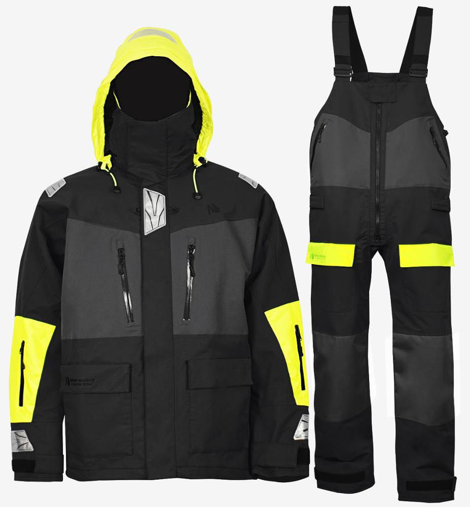 Áo khoác ngoài nước biển Navis Marine Quần yếm cho nam giới Phụ nữ Câu cá Mưa phù hợp với thời tiết Gear Pro thoáng khí
