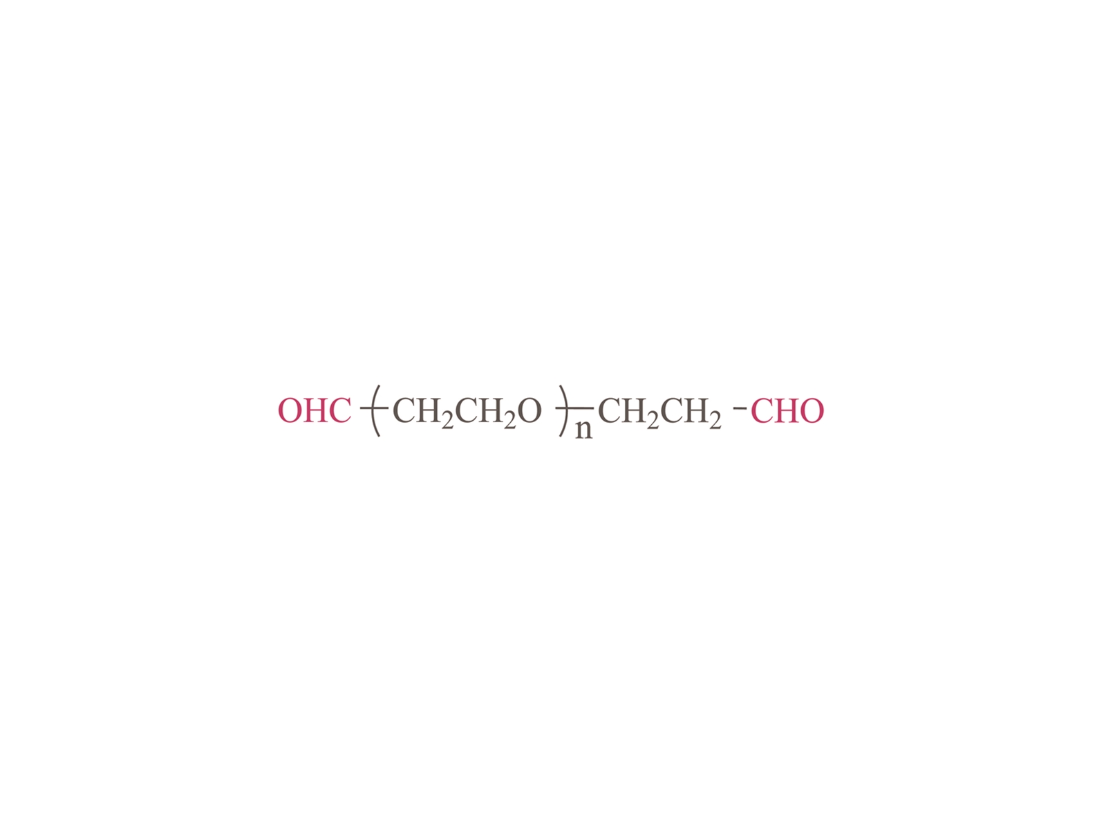 α, ω-diformyl poly (ethylene glycol) [ohc-peg-cho]
