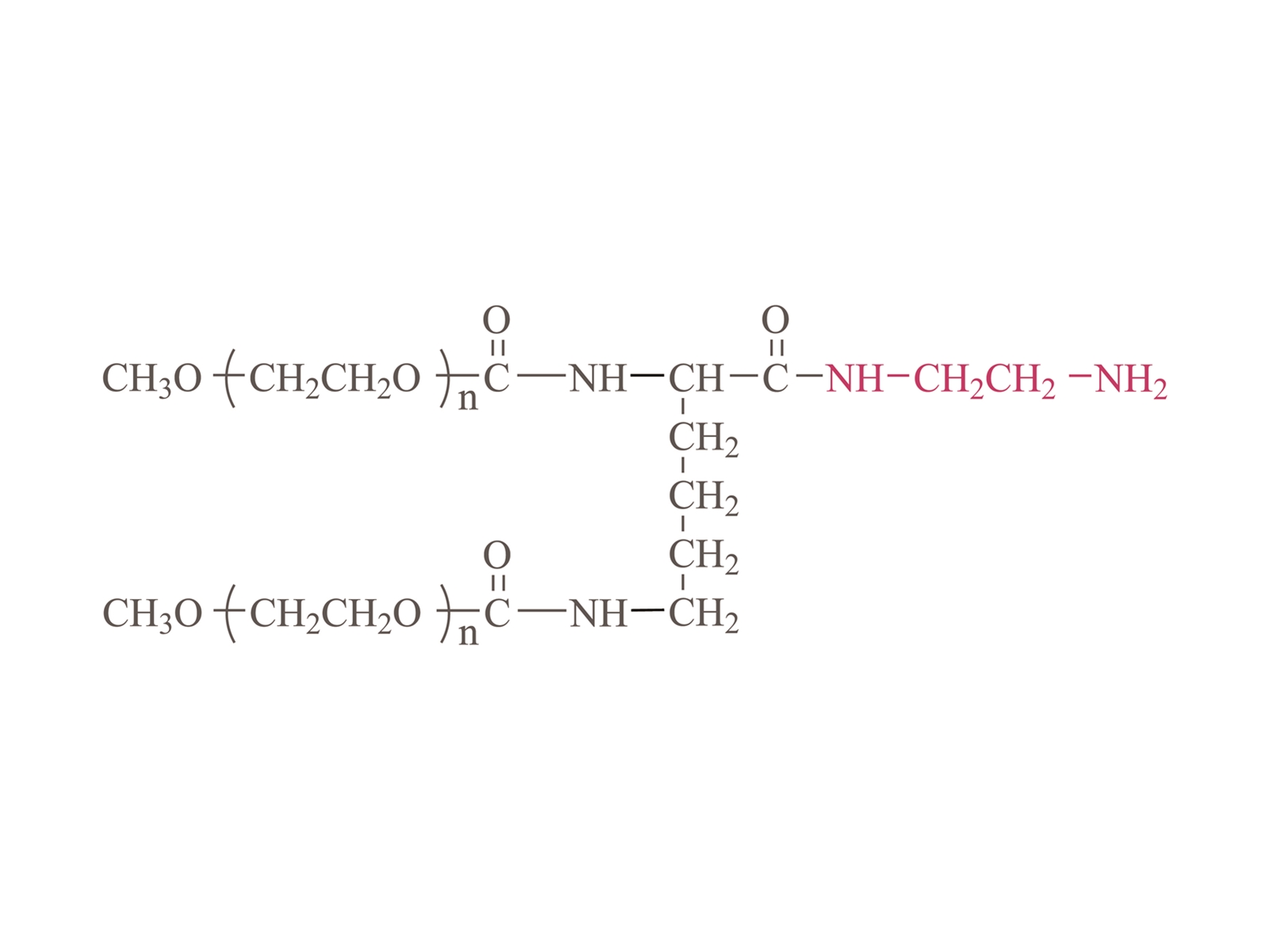 MethoxyPoly 2 cánh tay (ethylene glycol) amin (LYS01) [PEG-NH2 2 cánh (LYS01)]