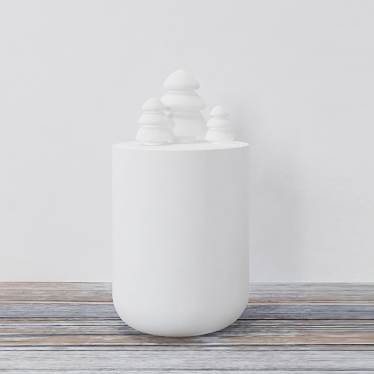 Jar trắng Matte với bản quyền