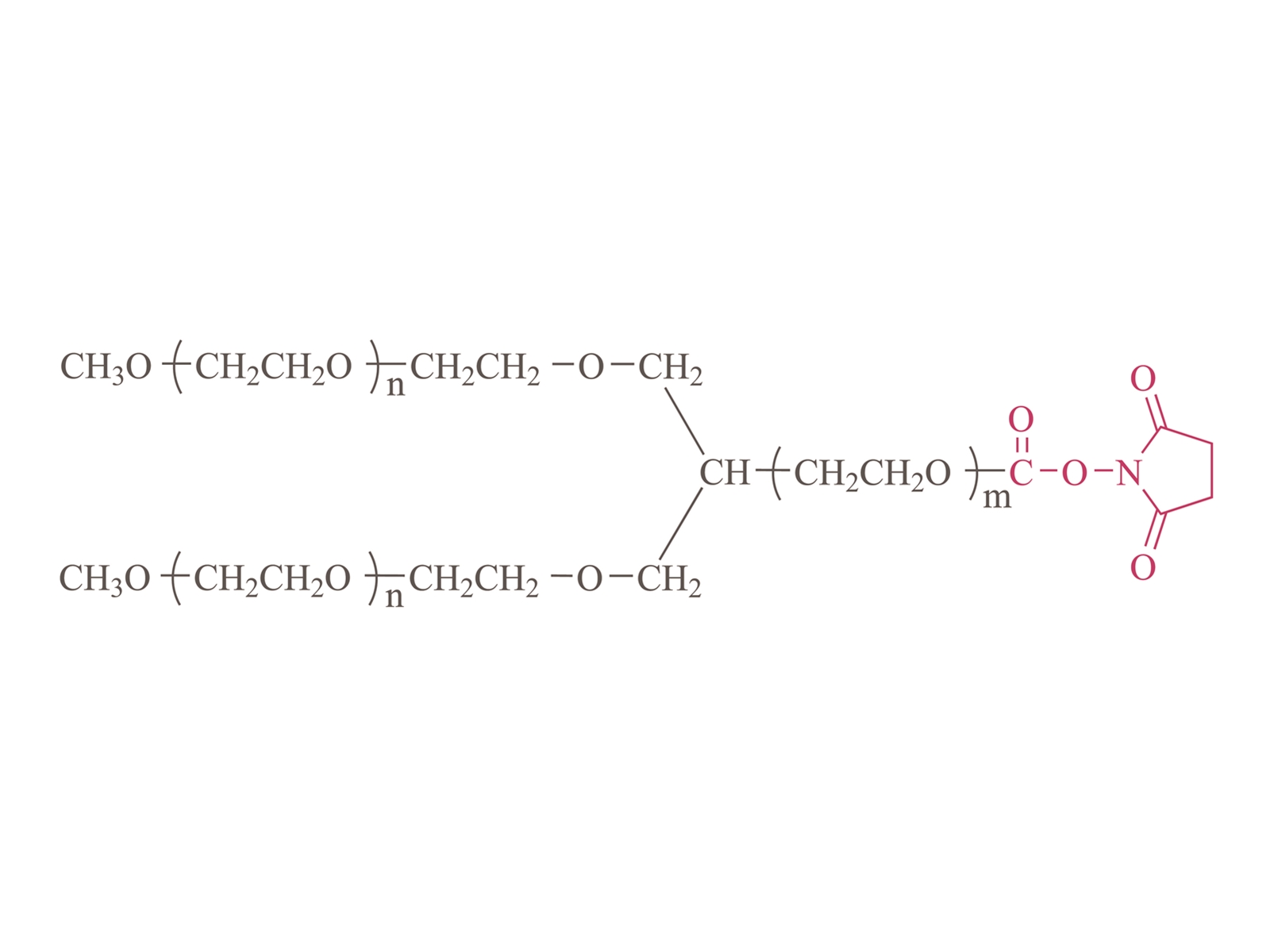 Y-Shape poly (ethylene glycol) succinimidyl cacbonat (Y1pt02) [PEG-SC Y-SC]