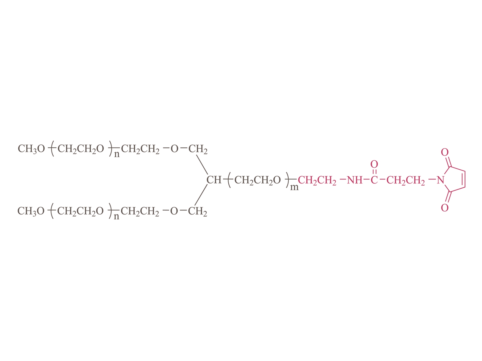Y-Shape poly (ethylene glycol) maleimide (Y1pt02) [Peg-mal hình dạng Y]