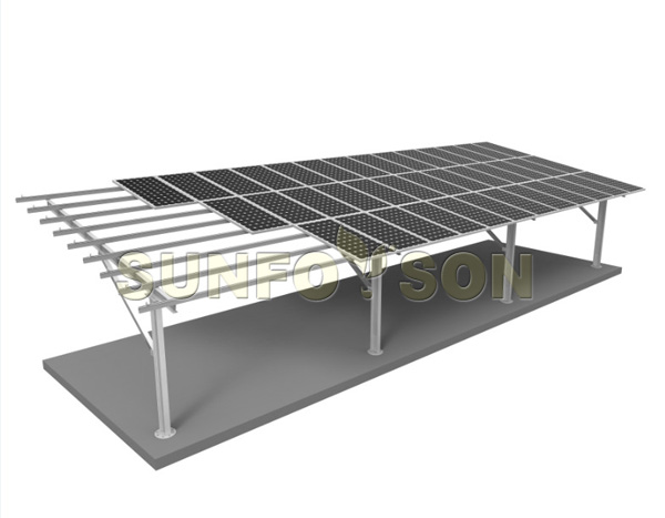 Cantilever loại năng lượng mặt trời gắn carport