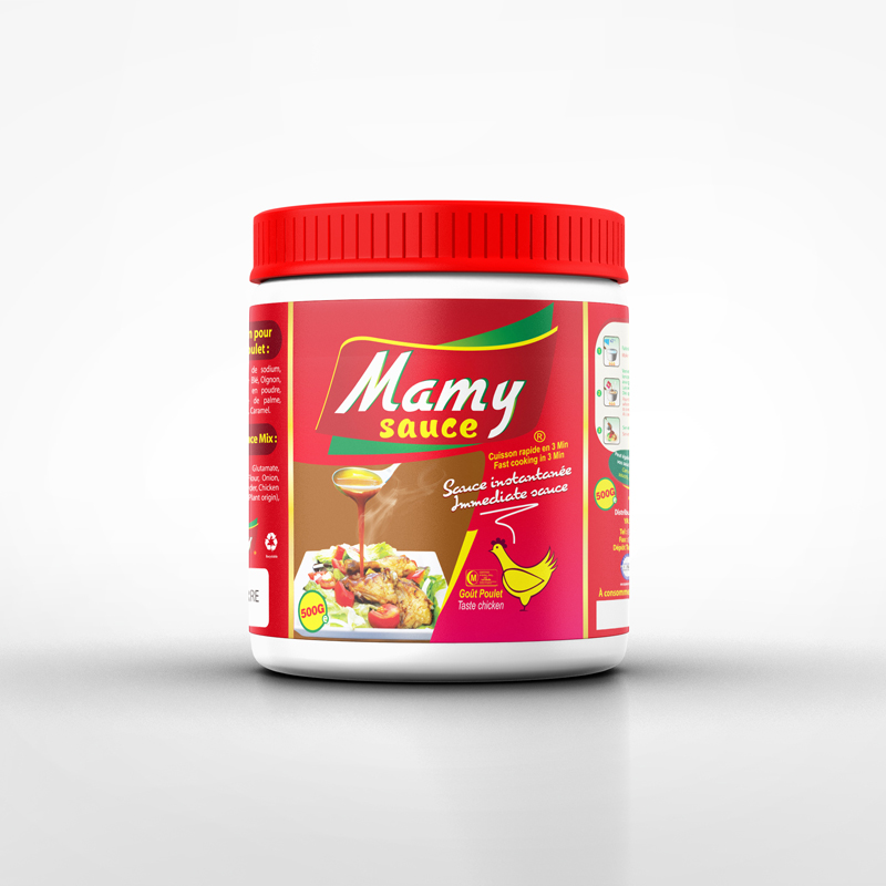 Mamy sốt thương hiệu Halal Gà Gravy Mix Powder 500g x24Tubs