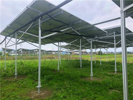 Cấu trúc gắn trang trại năng lượng mặt trời