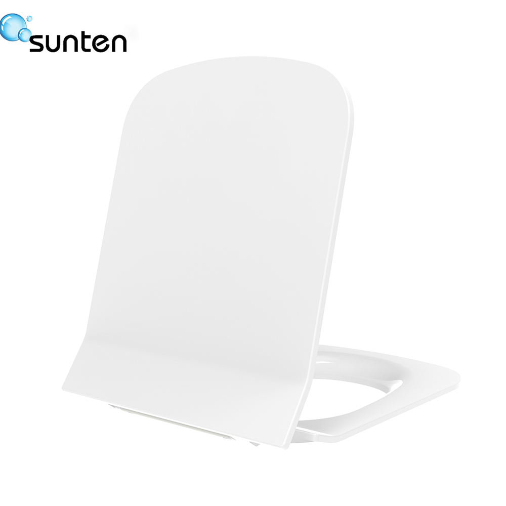 Sunten Super-Slim Nhà vệ sinh bọc ghế vệ sinh vuông