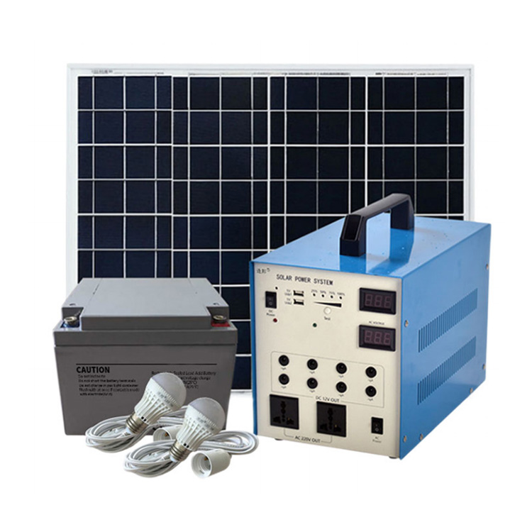 12V 100W Bộ dụng cụ hệ thống năng lượng mặt trời đơn tinh thể