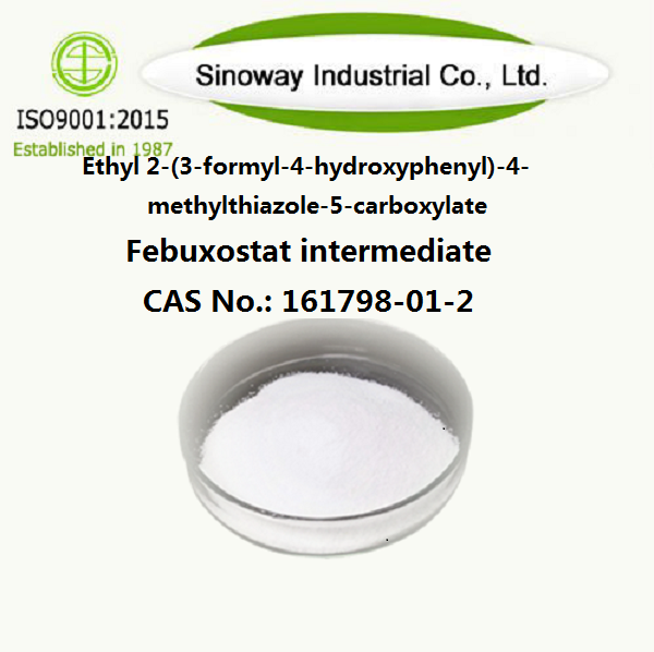 Ethyl 2-(3-formyl-4-hydroxyphenyl)-4-methylthiazole-5-carboxylate / Febux điều hòa trung gian 161798-01-2