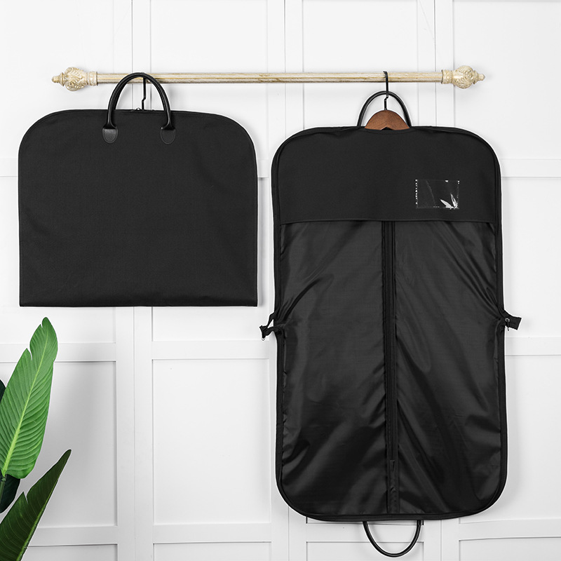 túi đựng quần áo màu đen gấp bán buôn giá rẻ và chất lượng cao có thiết kế