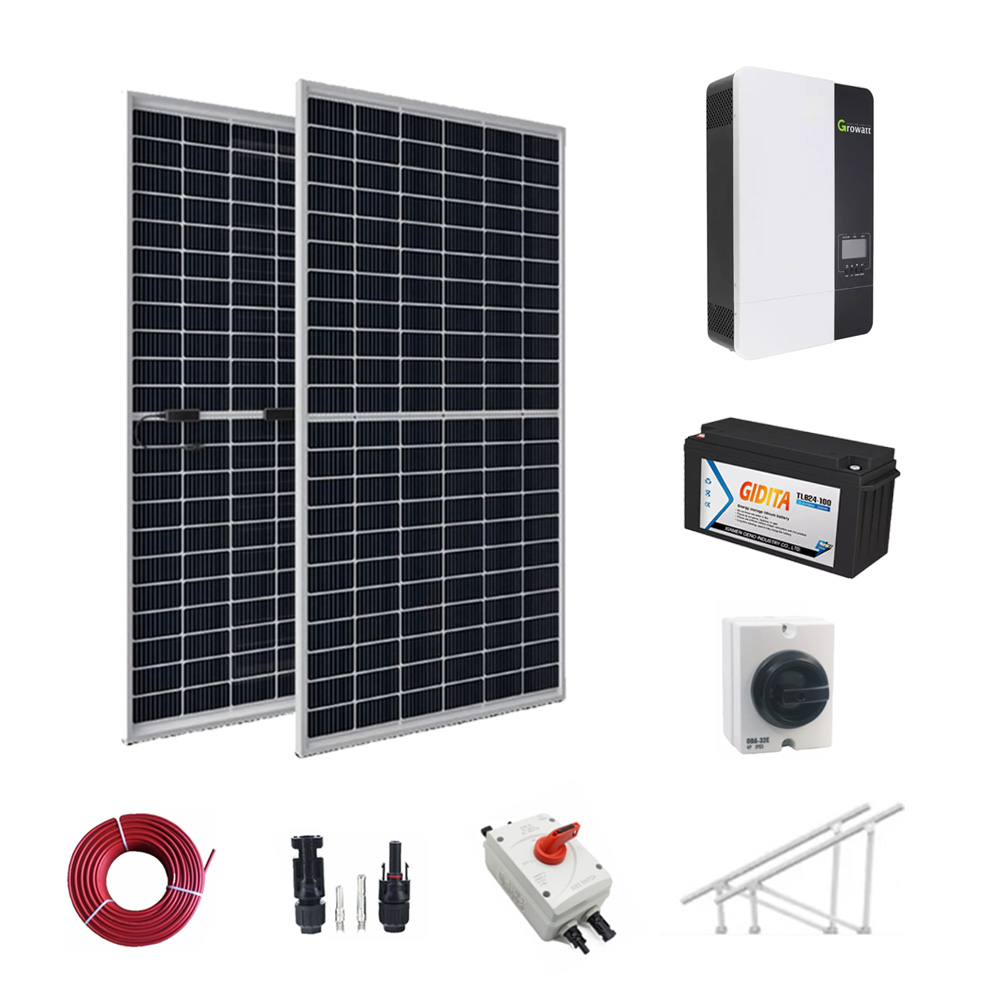 Off-Grid Home Solar Systems: 5kWh-20kWh Kits