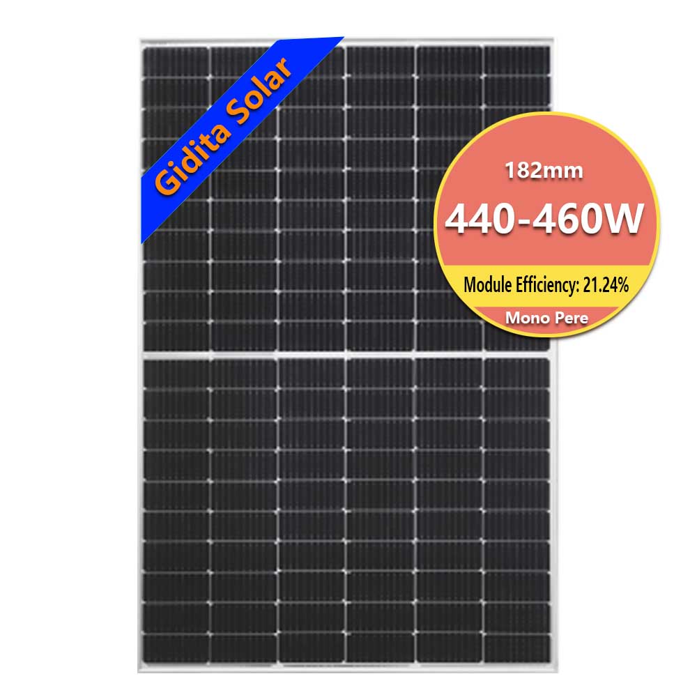 Bảng điều khiển năng lượng mặt trời hiệu quả tuyệt vời, Bảng điều khiển năng lượng mặt trời đơn tinh thể IP68, Bảng điều khiển năng lượng mặt trời 440W 450W 460W