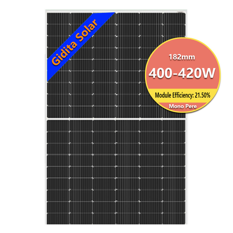Mô-đun PV nửa tế bào Bảng điều khiển năng lượng mặt trời đơn tinh thể 400W 410W 420W