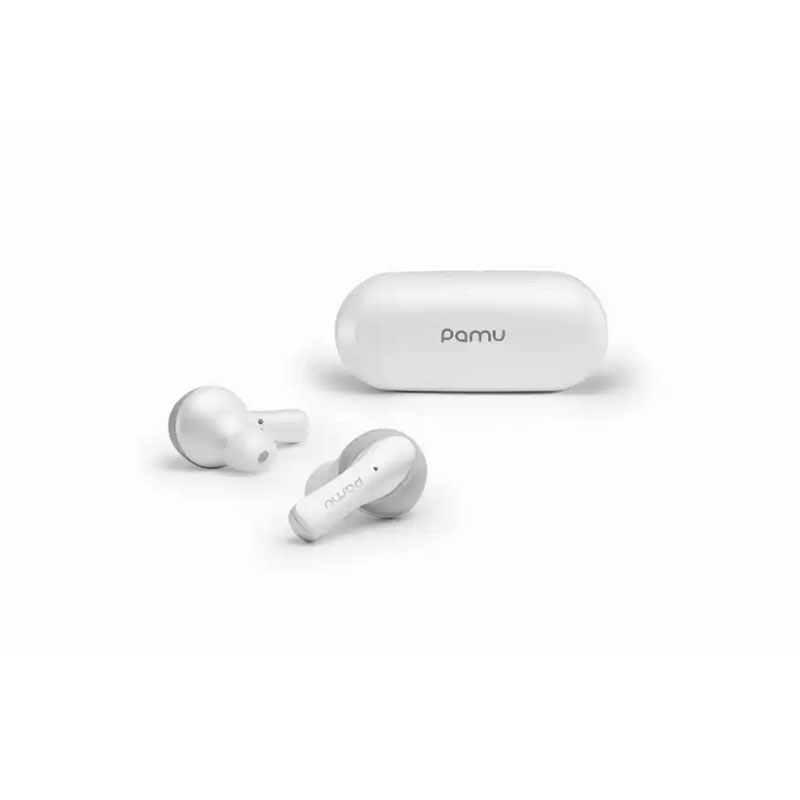 PAMU Slide Mini Bluetooth 5.0 Tai nghe không dây thật với trường hợp sạc không dây